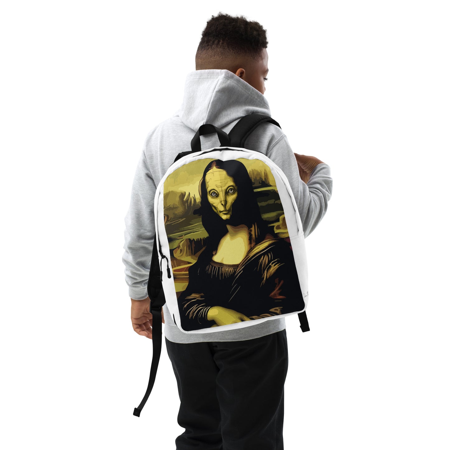 Minimalist backpack "Gioconda of Orion"