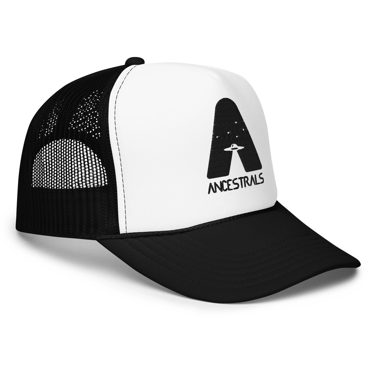 Ancestrals Trucker-Kappe aus Schaumstoff vorne