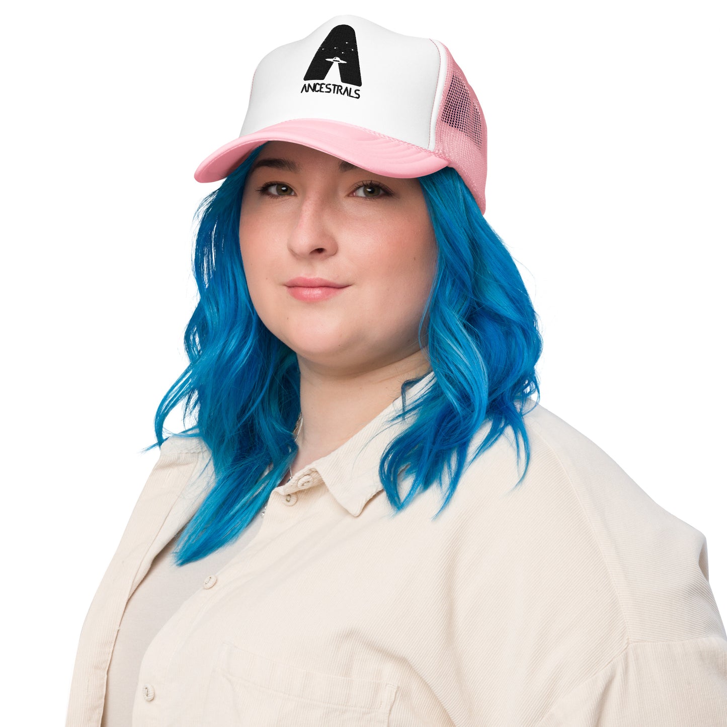 Ancestrals foam front trucker cap