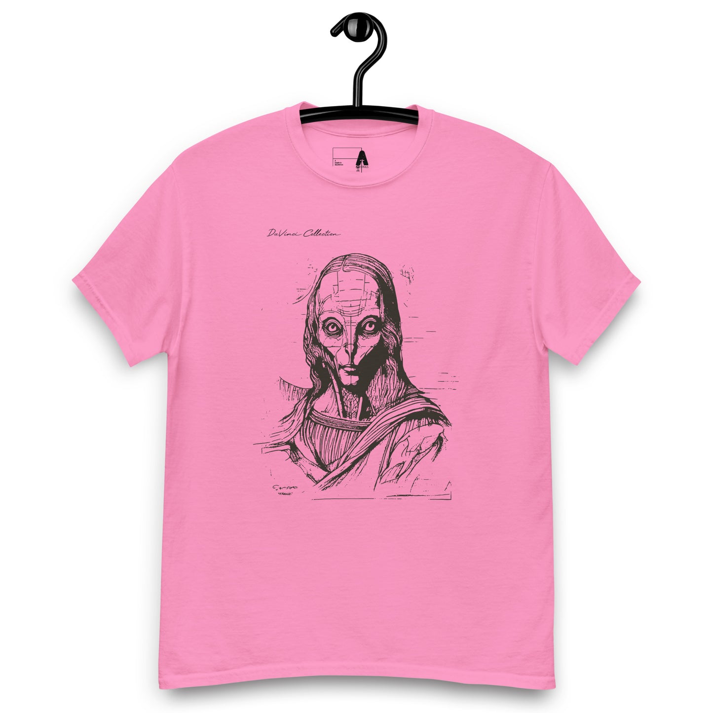 Klassisches Herren-T-Shirt „Gioconda of Orion, Skizze“