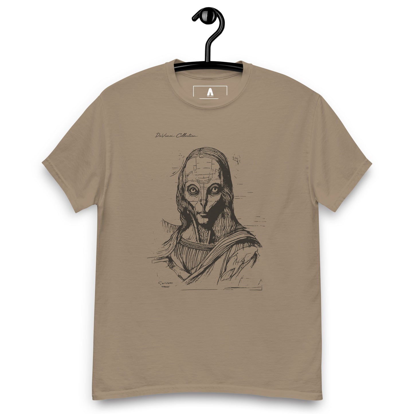 Klassisches Herren-T-Shirt „Gioconda of Orion, Skizze“