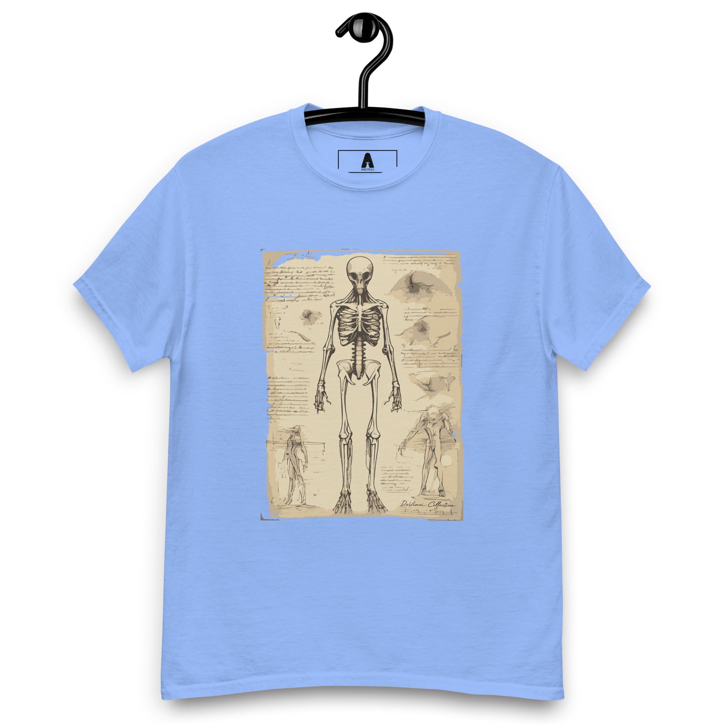 Camiseta clásica hombre "anatomía de un alien"