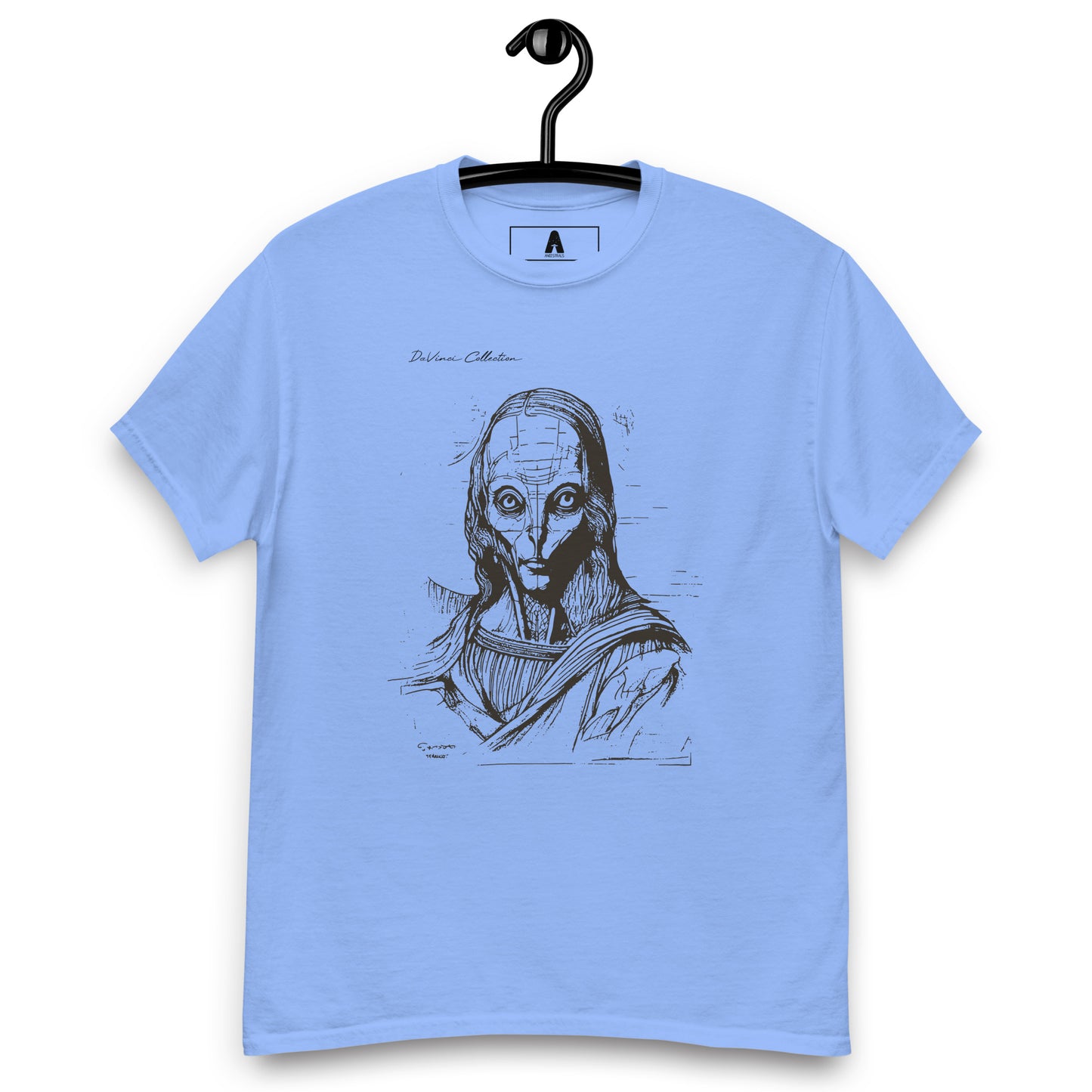 Klassisches Herren-T-Shirt „Gioconda of Orion, Skizze“