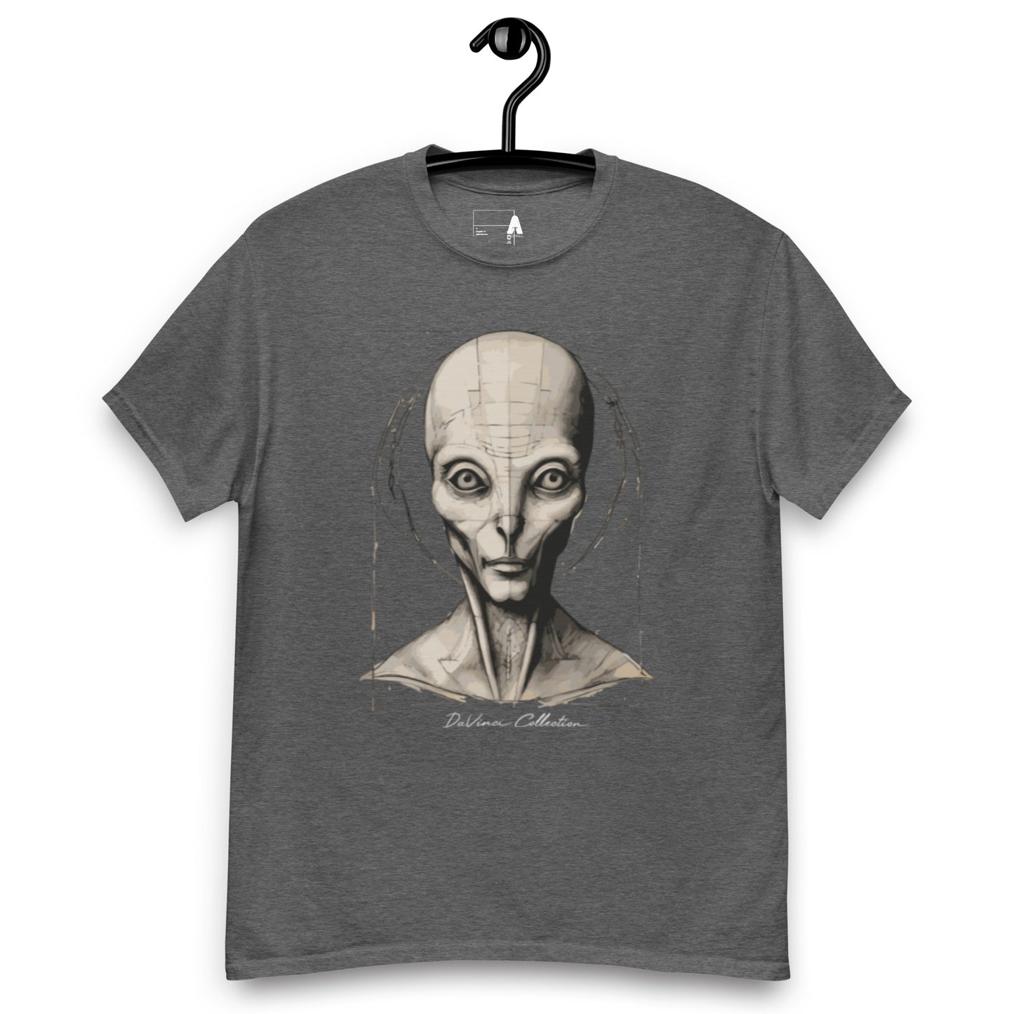 Camiseta clásica hombre "retrato de un alien"