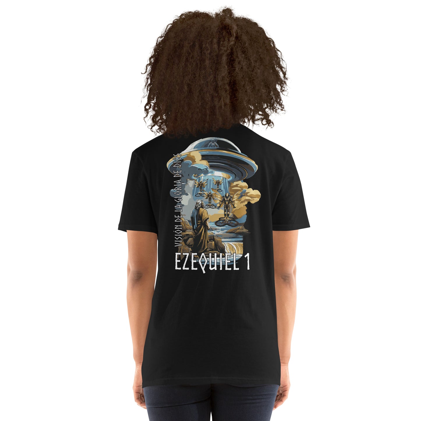 Ezekiel 1 "Spanish Text" Unisex Short-Sleeve T-Shirt