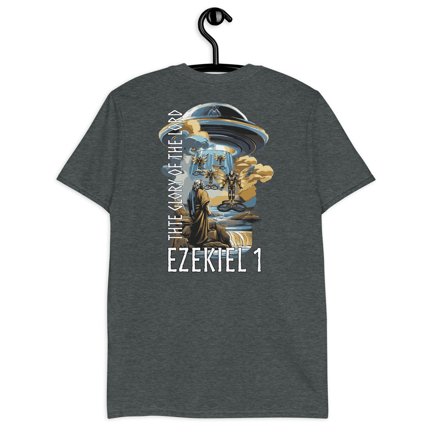 Camiseta de manga corta unisex Ezequiel 1 "texto inglés"