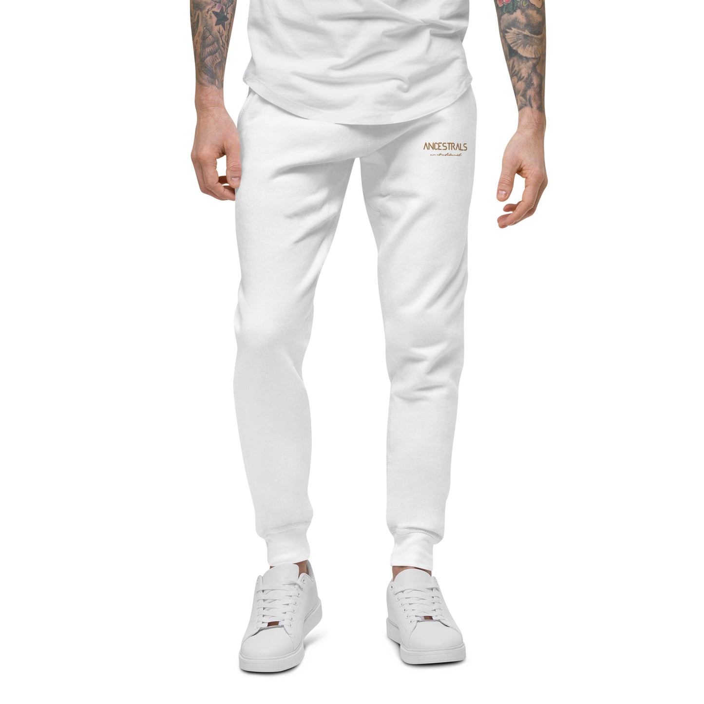 Ancestrals Unisex-Jogginghose „Altgoldtext“