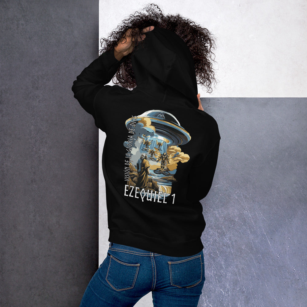 Sudadera con capucha unisex Ezequiel 1 "texto español"