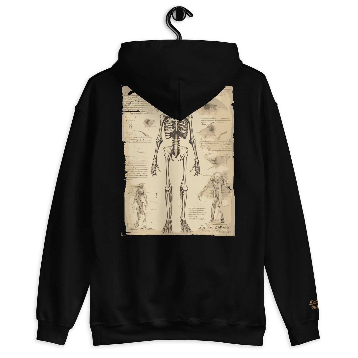 Sudadera con capucha unisex "anatomía de un alien"