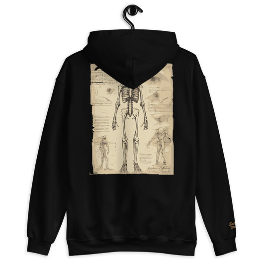 Unisex Kapuzenpullover „Anatomie eines Aliens“