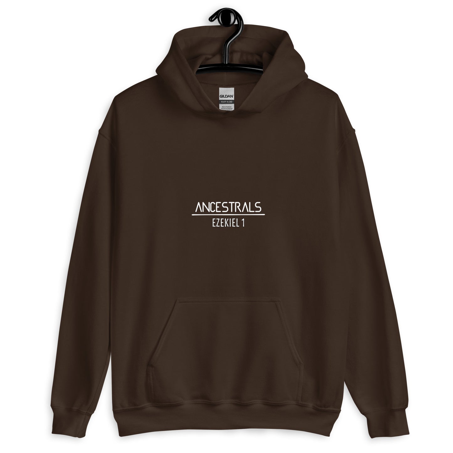 Sudadera con capucha unisex Ezequiel 1 "texto inglés"