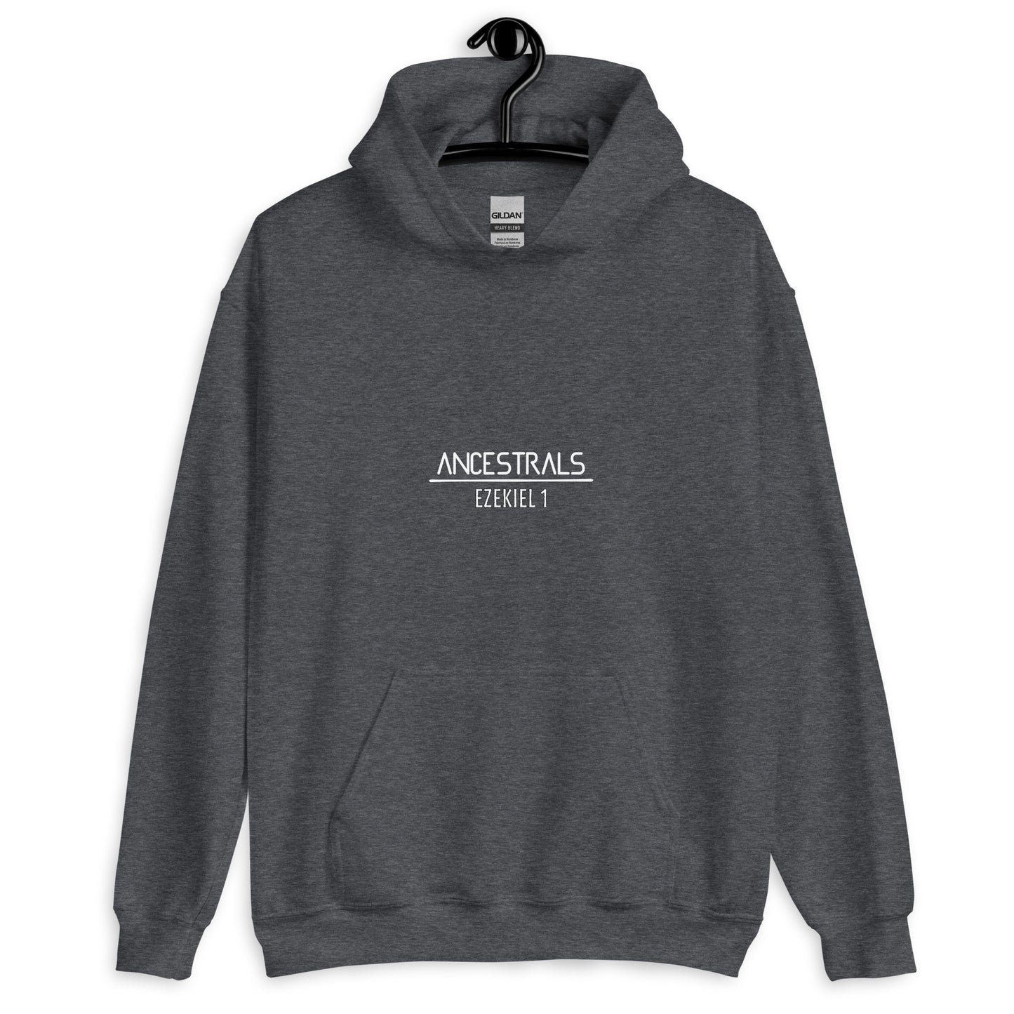 Ezekiel 1 „Englischer Text“ Unisex Kapuzenpullover