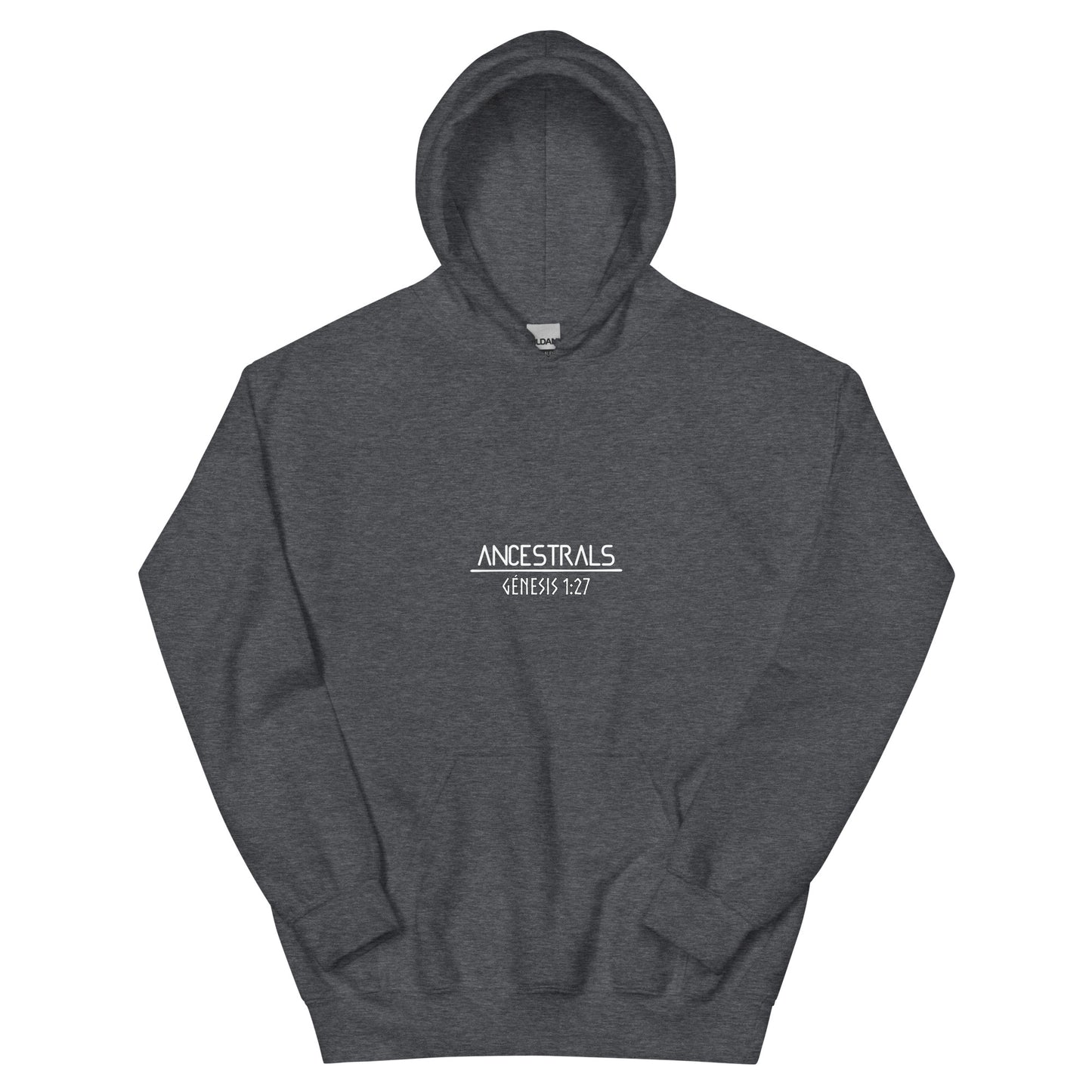 Unisex Hoodie Genesis 1:27 "Spanish Text"