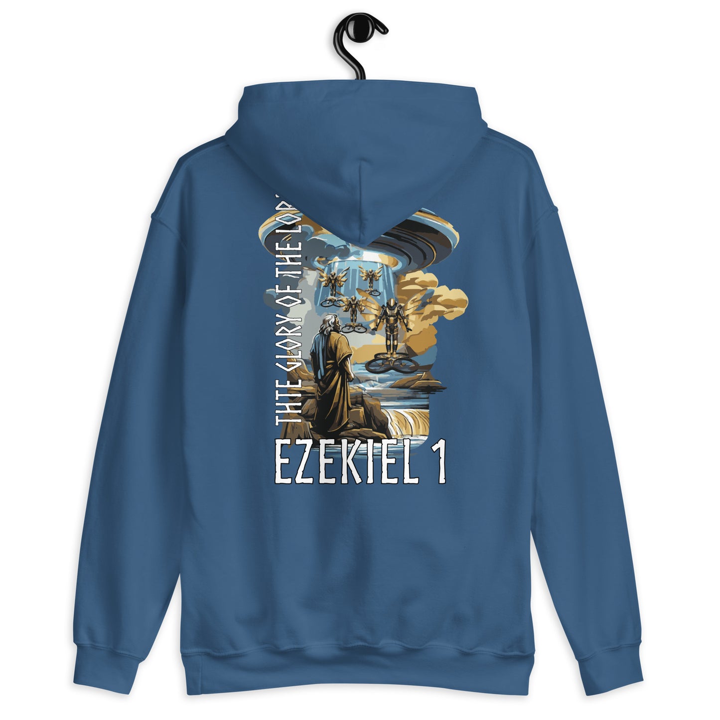 Ezekiel 1 "English Text" Unisex Hoodie