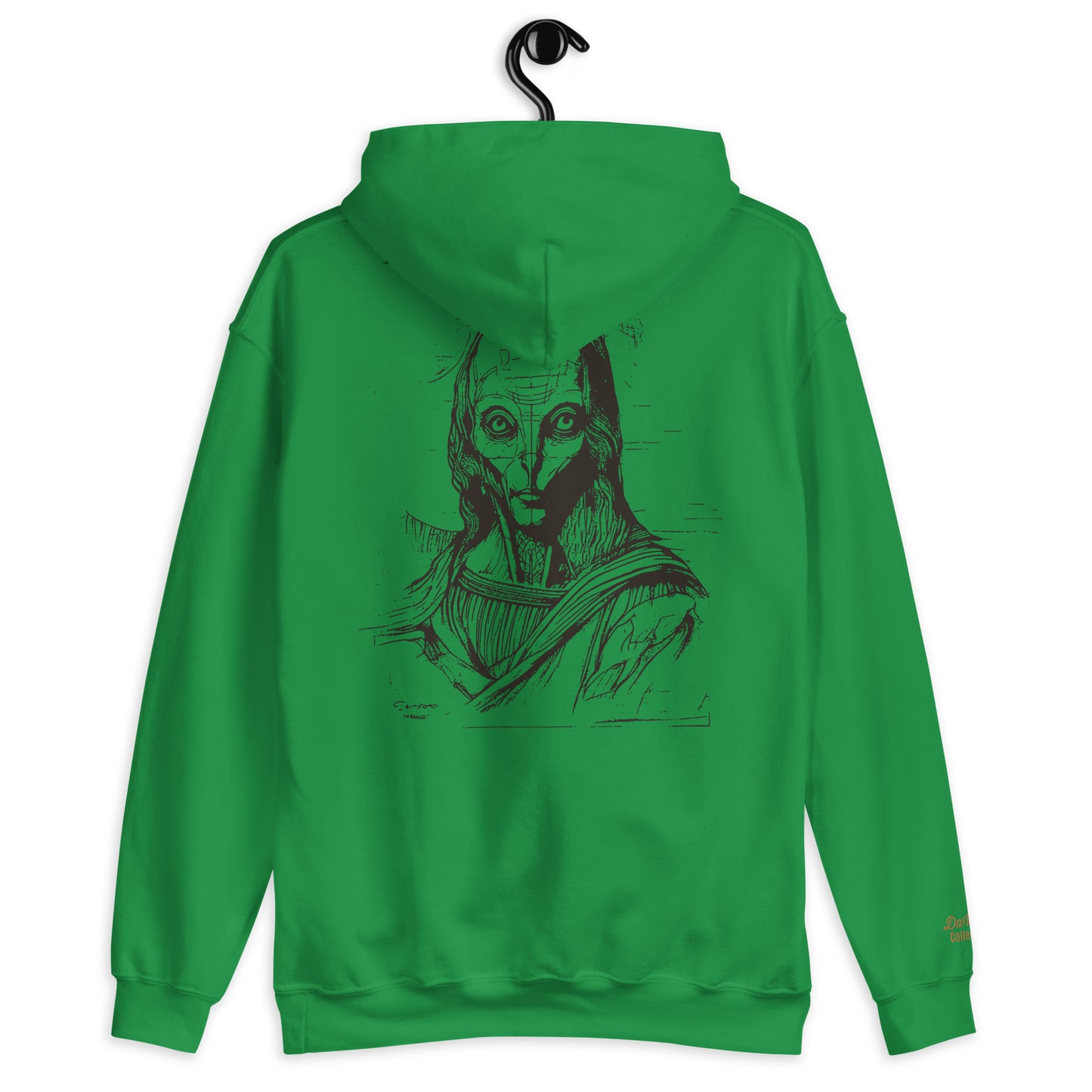 Unisex-Hoodie „Gioconda des Orion, Skizze“