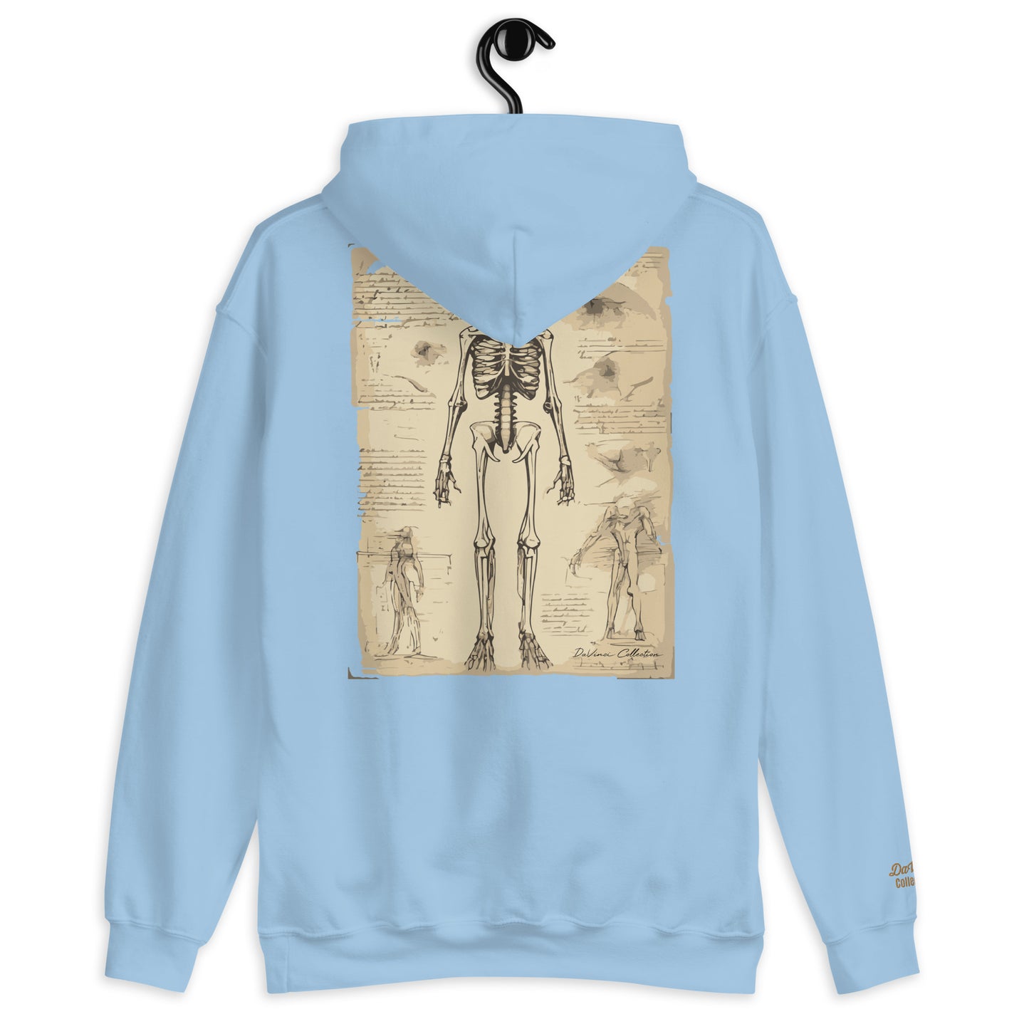 Sudadera con capucha unisex "anatomía de un alien"