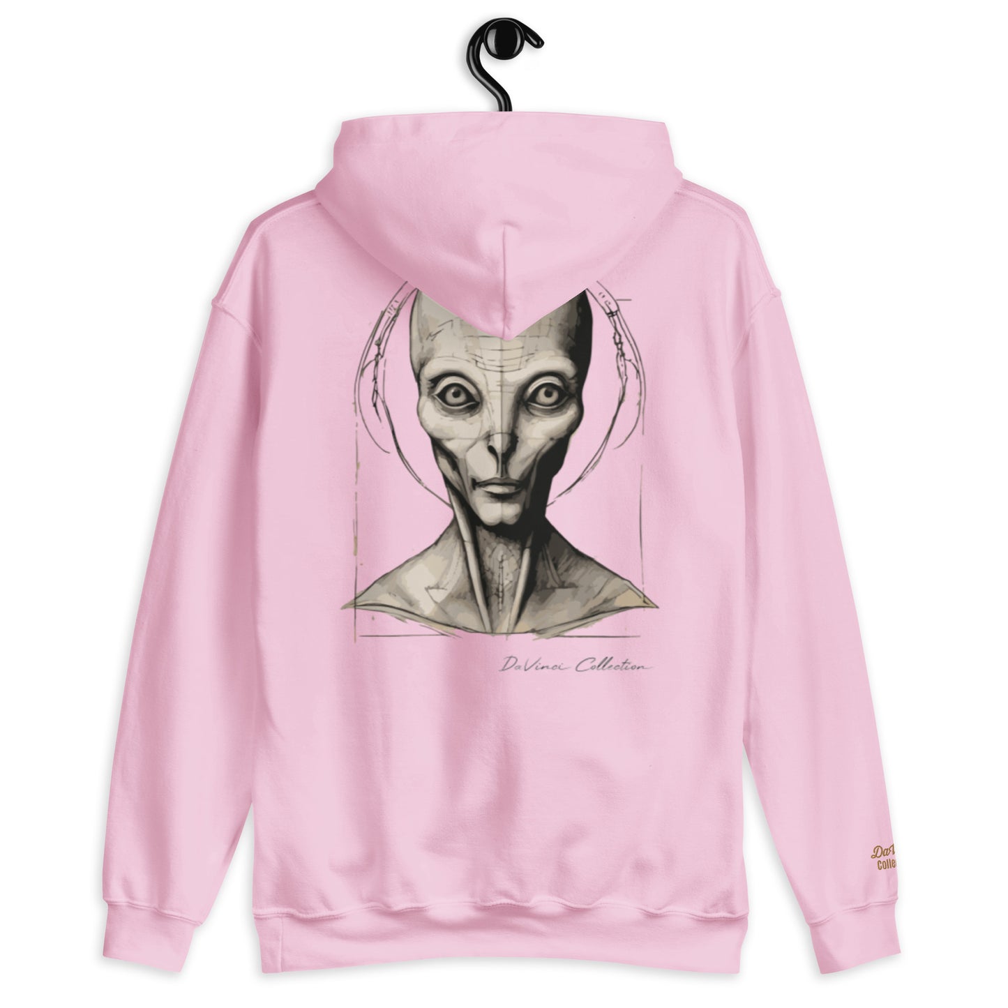 Unisex hoodie "portrait of an alien"