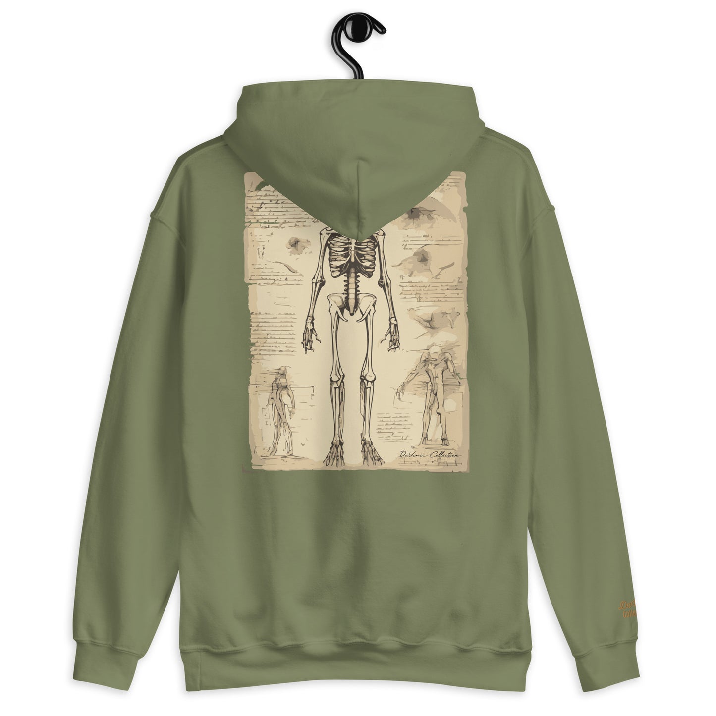 Unisex hoodie "anatomy of an alien"