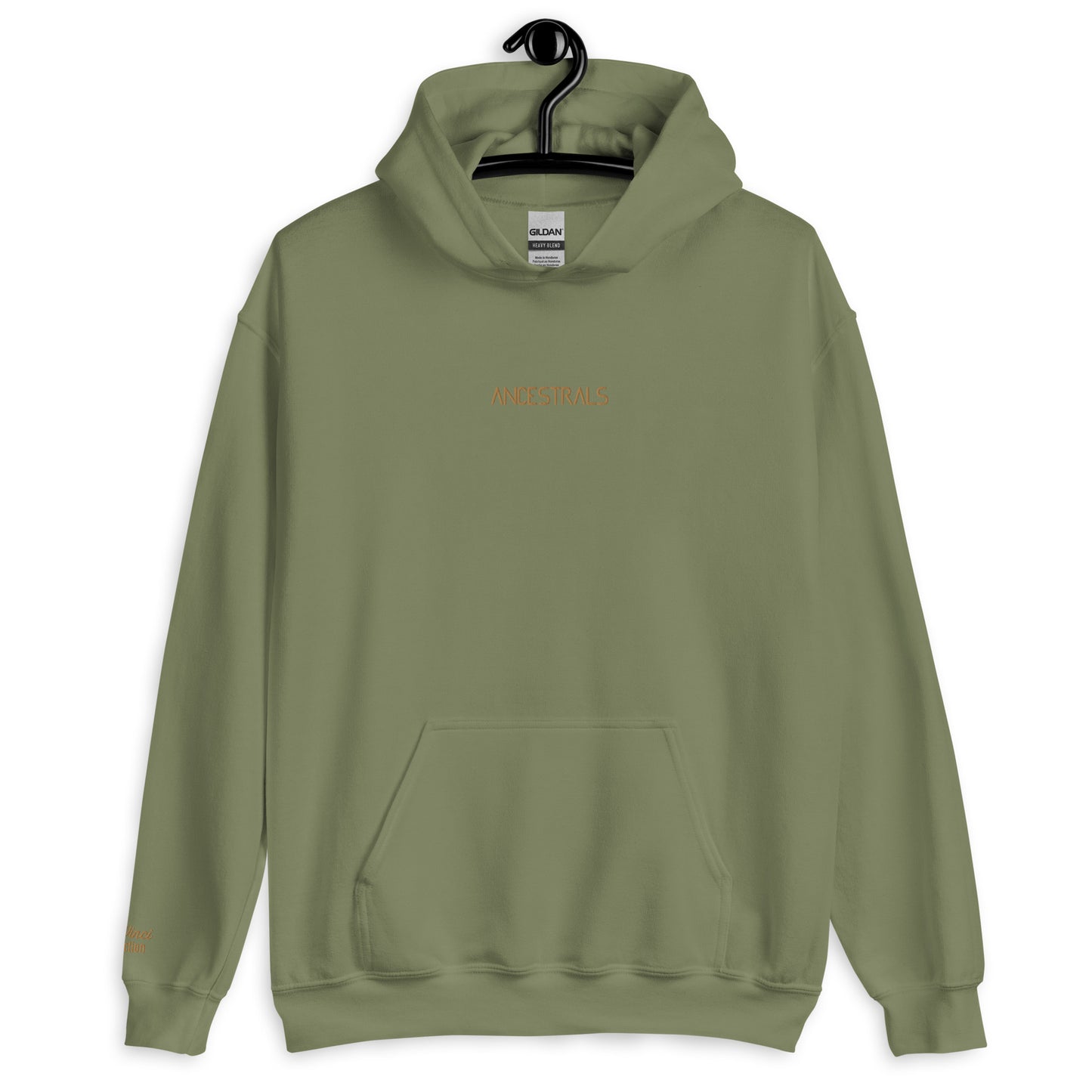 Unisex Kapuzenpullover „Porträt eines Außerirdischen“