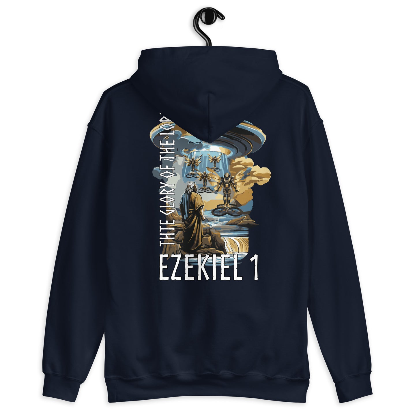 Ezekiel 1 "English Text" Unisex Hoodie