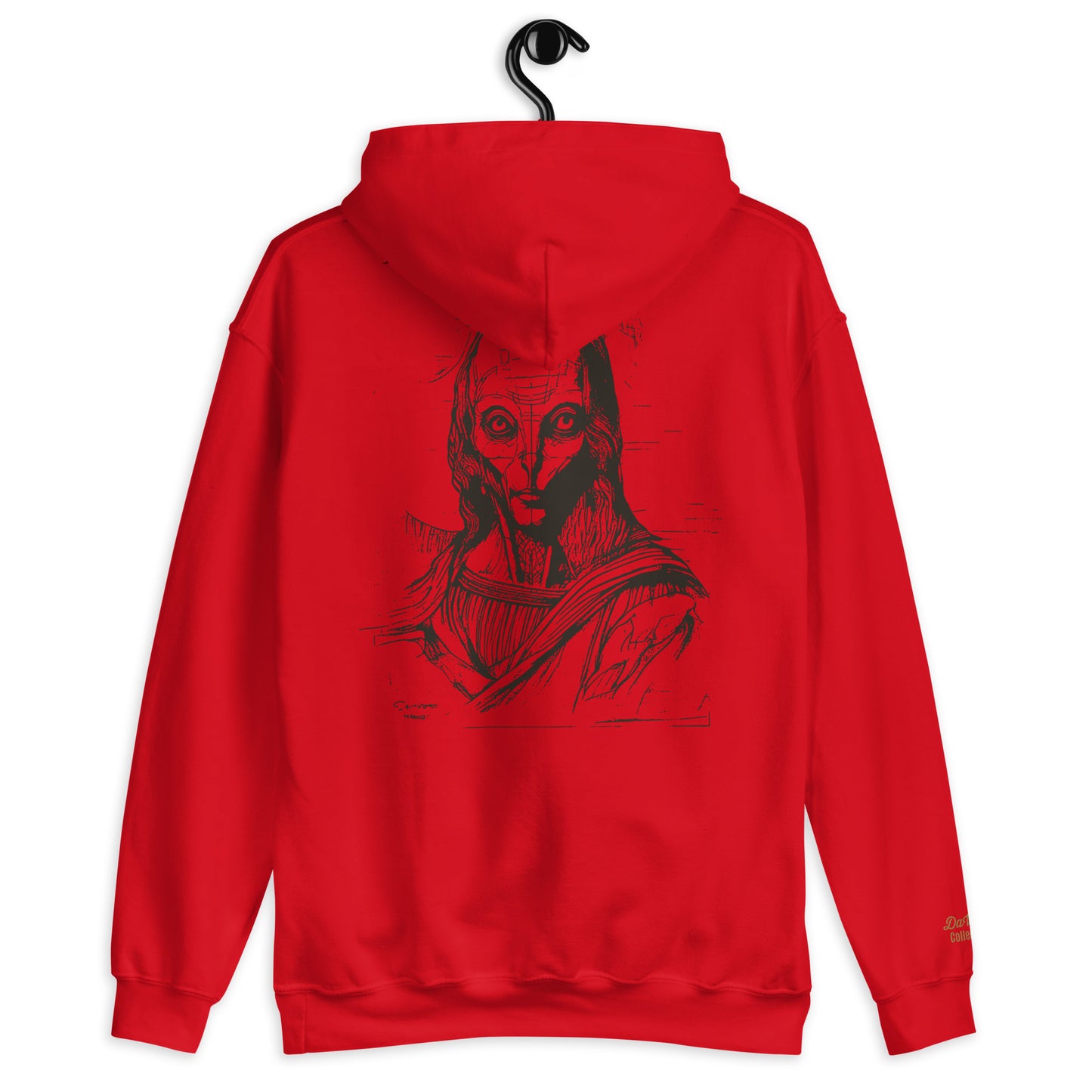 Sudadera con capucha unisex "Gioconda de Orión, boceto"