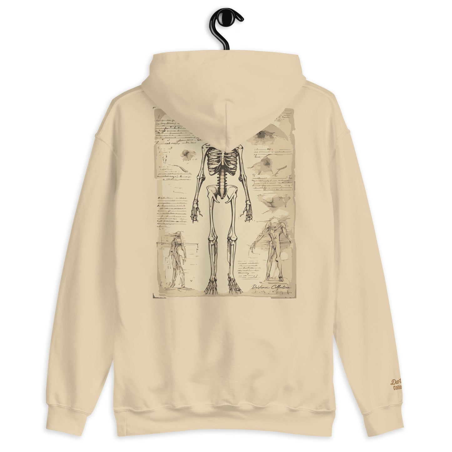 Sudadera con capucha unisex "anatomía de un alien"