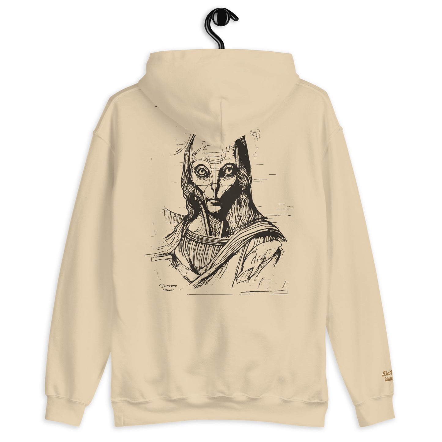 Sudadera con capucha unisex "Gioconda de Orión, boceto"