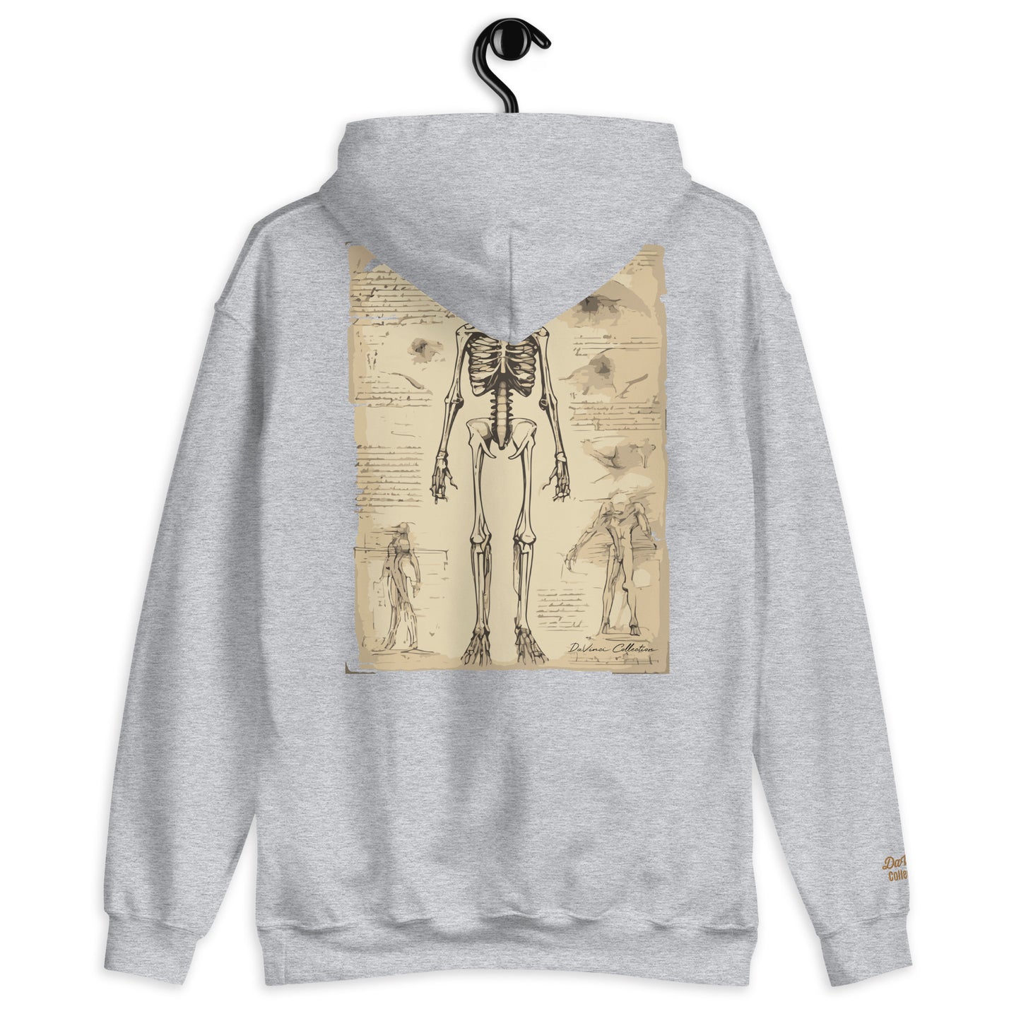 Unisex hoodie "anatomy of an alien"