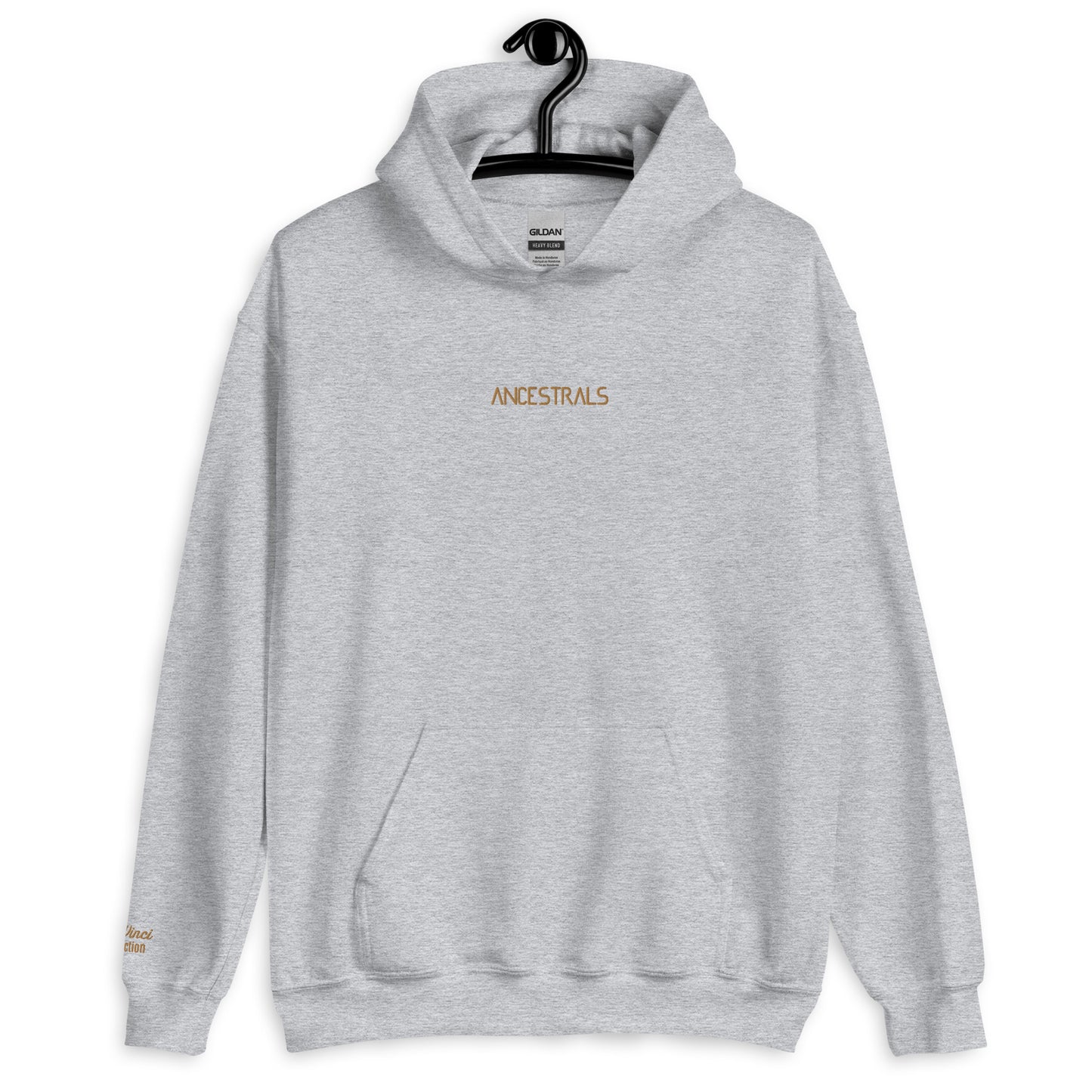 Unisex Kapuzenpullover „Porträt eines Außerirdischen“