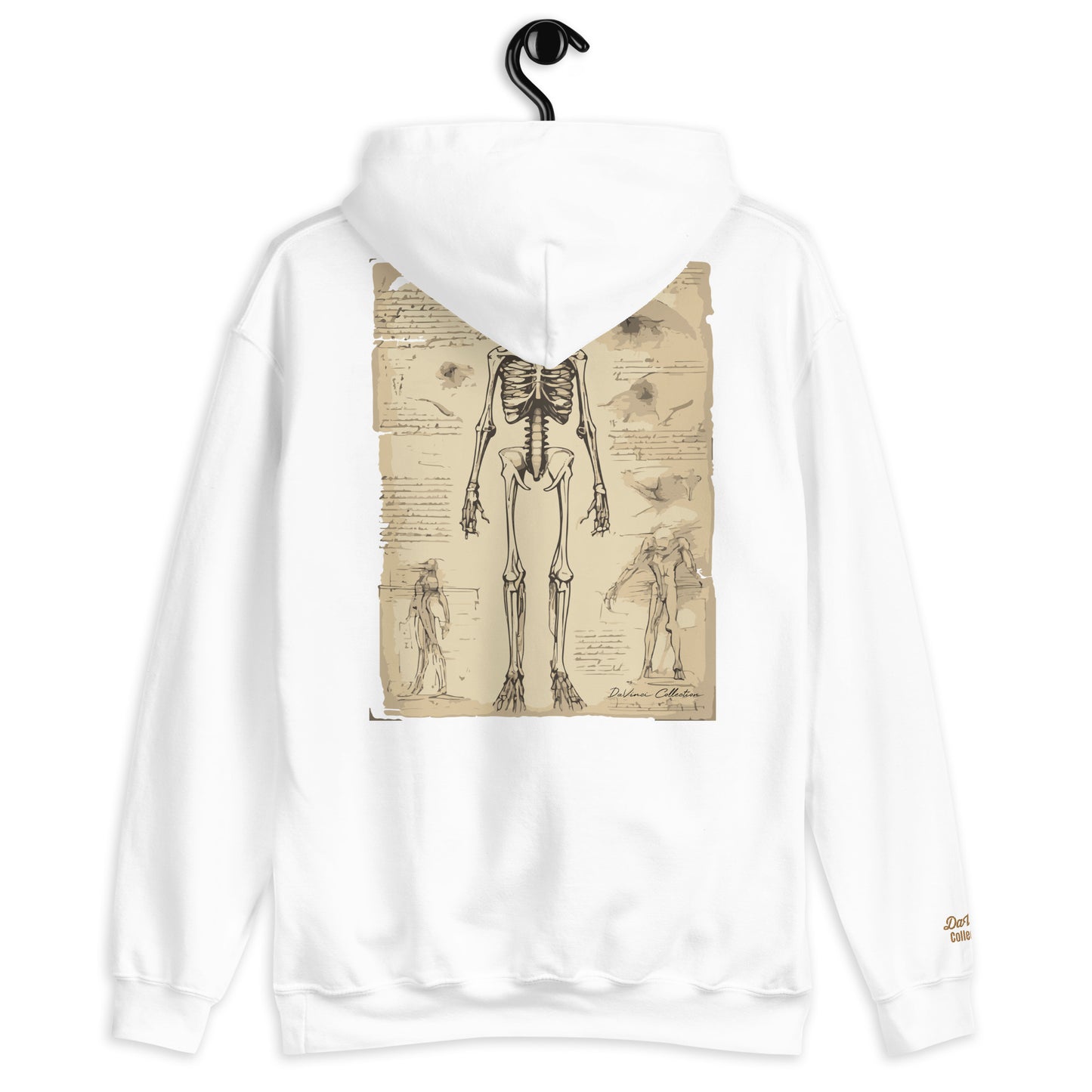 Unisex hoodie "anatomy of an alien"